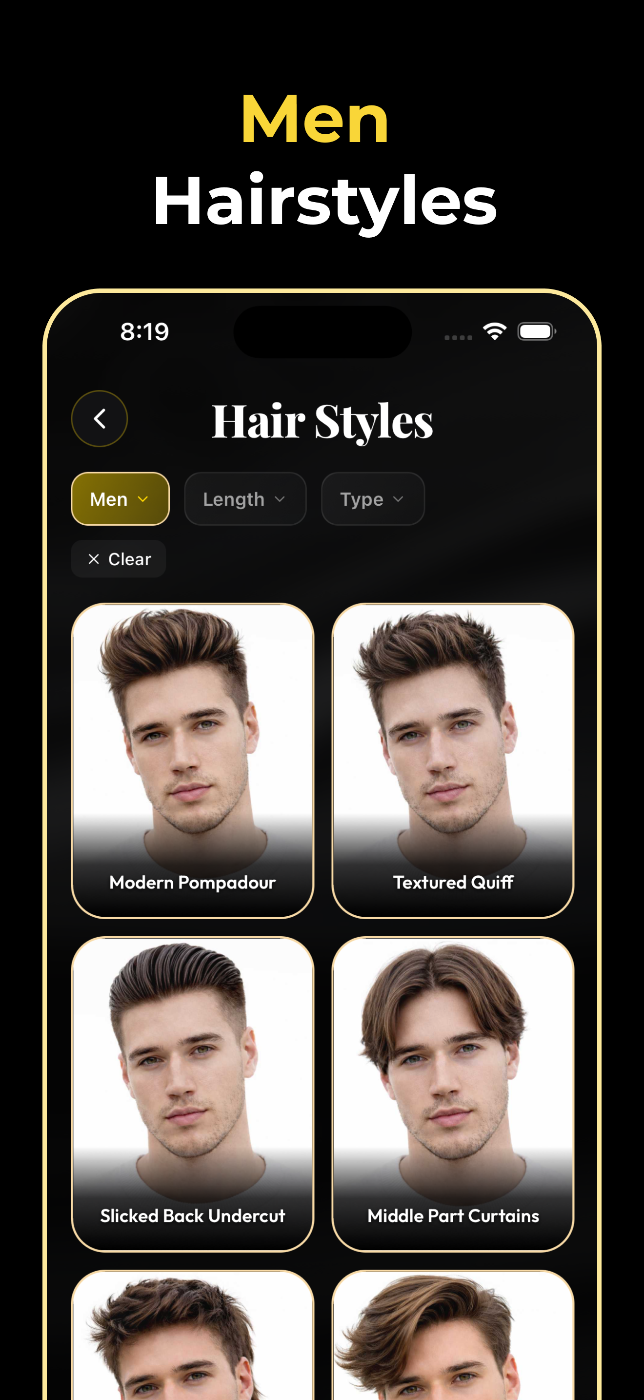Hairstyle Try On: Hair Stylist screenshot 5