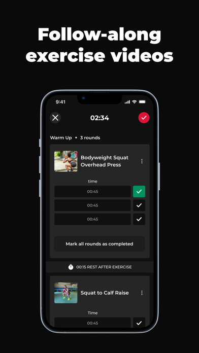 EMBODY: The Fitness App Screenshot