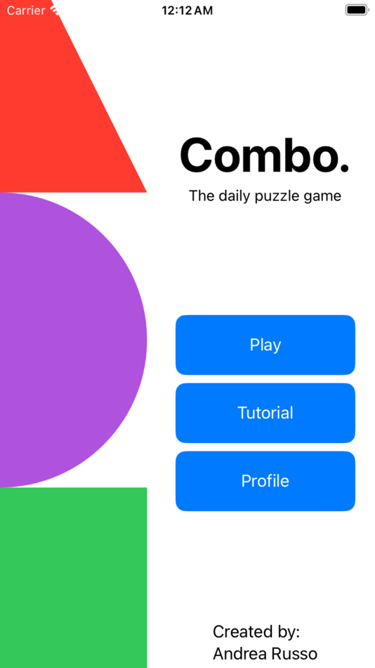 #1. Combo. (iOS) 由: Andrea Russo