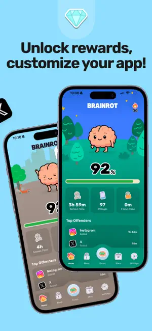 Brainrot: Screen Time Control screenshot 3