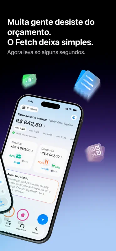 Fetch: Controle de Gastos screenshot 2 of 8