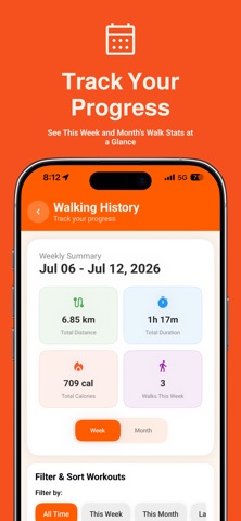 Aruki: Japanese Walking Timer Screenshot 3 of 5