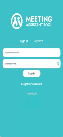Meeting Assistant Tool Screenshot 1 of 6