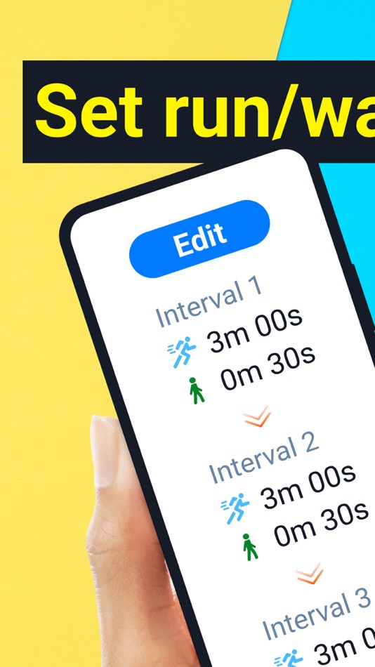 #1. Yollo - Interval running timer (iOS) 由: Studio Y Inc.