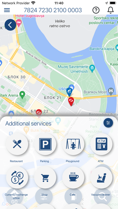 NIS Corporate clients Screenshot