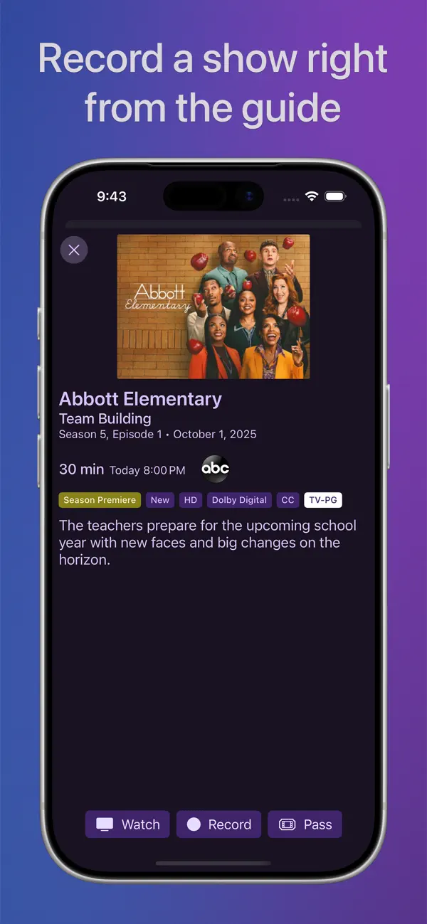 Screenshot #3 pour Channels: Whole Home DVR