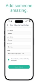 Eventee Check-in screenshot