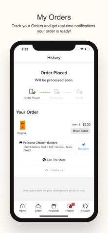 Pelicana Chicken screenshot