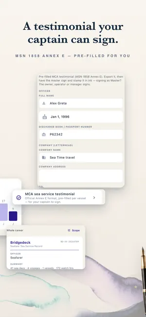 Bridgedeck Logbook screenshot 4