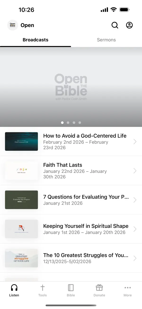 Screenshot #1 pour Open the Bible