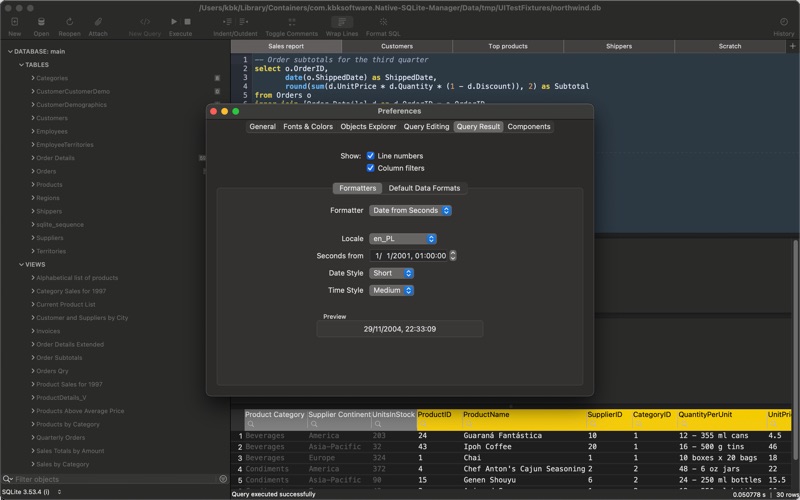 App screenshot