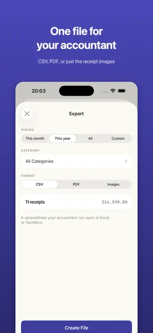 Receiptly: Receipt Scanner screenshot 4