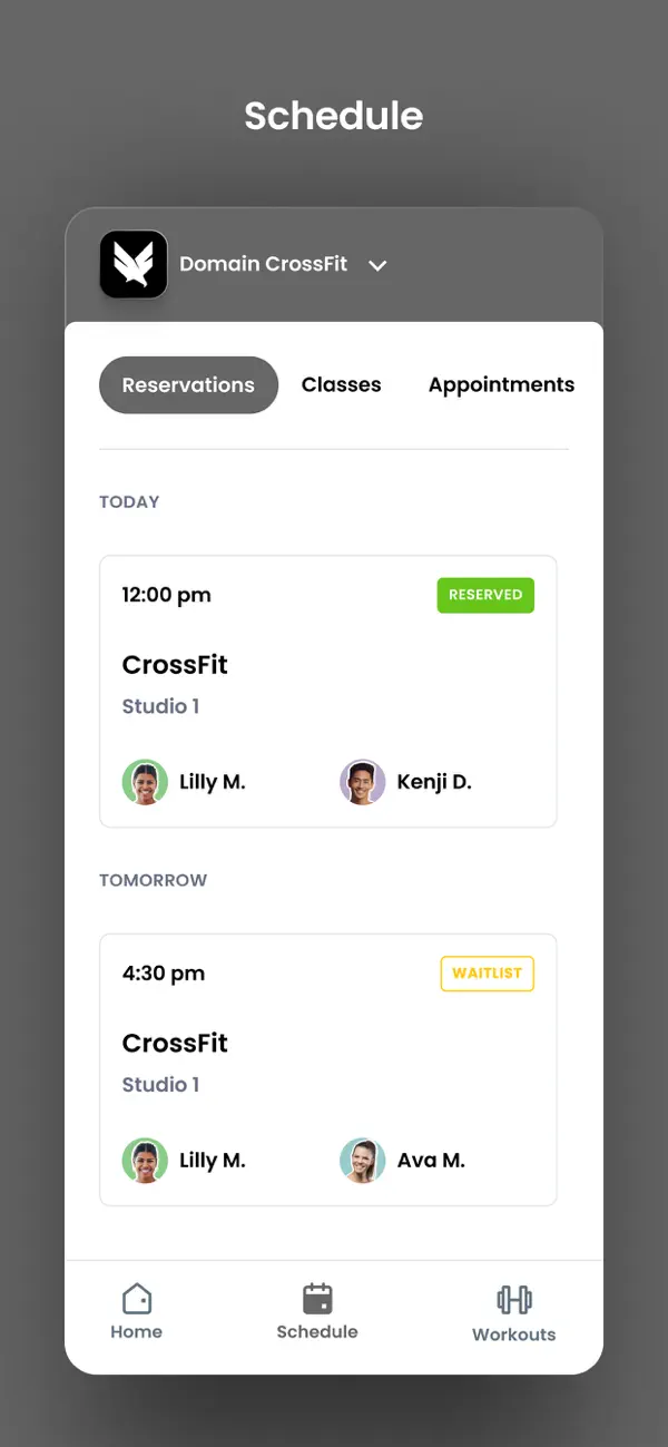 Screenshot #3 pour Domain CrossFit