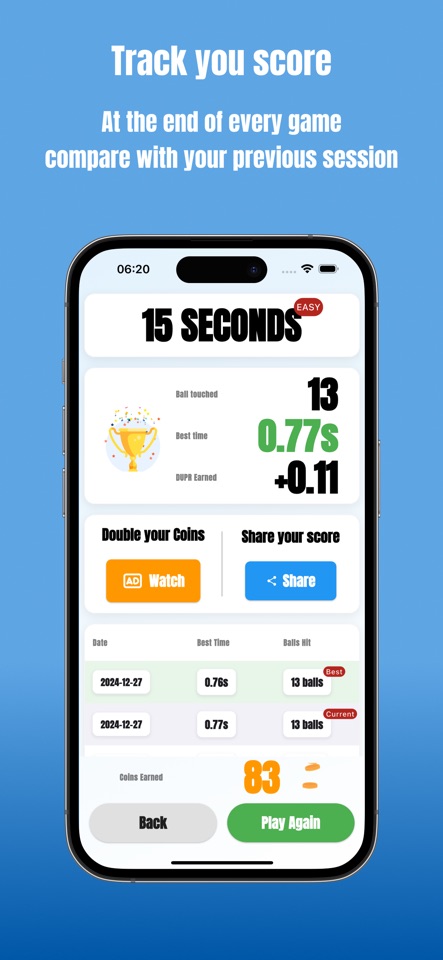 Pickleball Eye Trainer screenshot 7