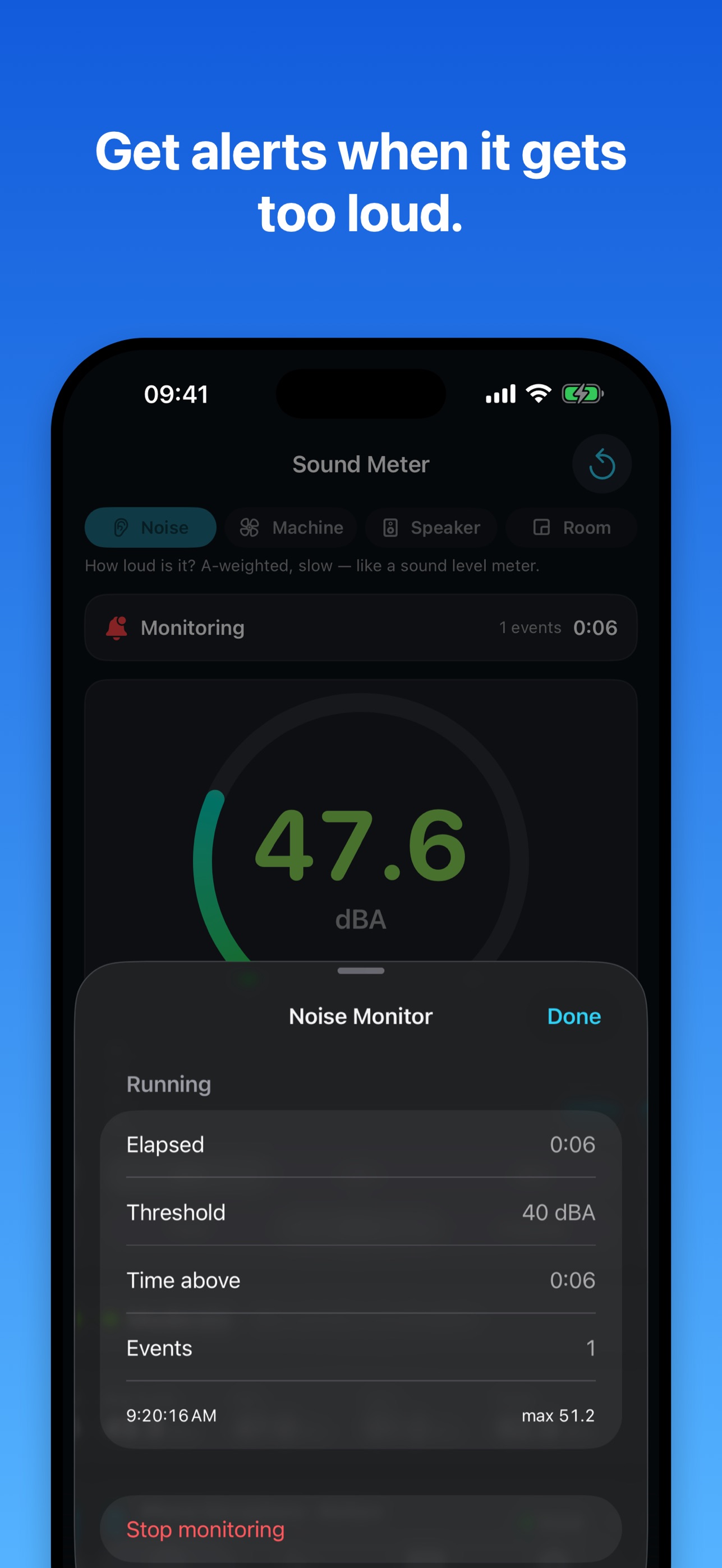 Screenshot 5 of Sound Meter - Audio Analyzer