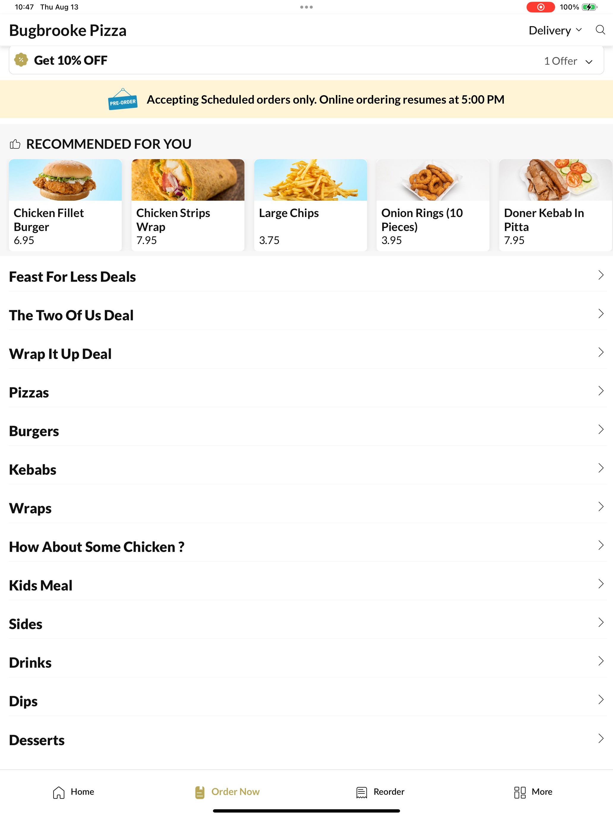 Bugbrooke Pizza screenshot 7