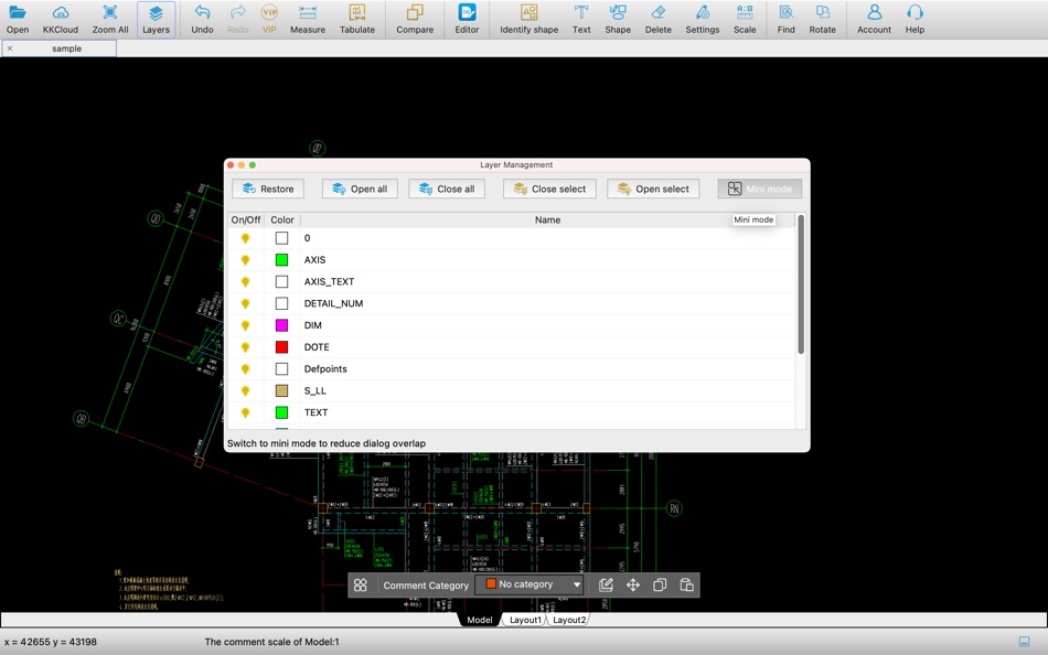 #3. Fast CAD Reader (macOS) 由: Beijing Honghu Yuntu Technology Co., Ltd.