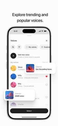 ElevenLabs: AI Voice Generator screenshot