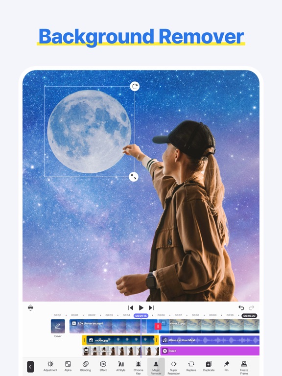 Spring - Video Editor iPad screenshot 4 - Photo & Video app