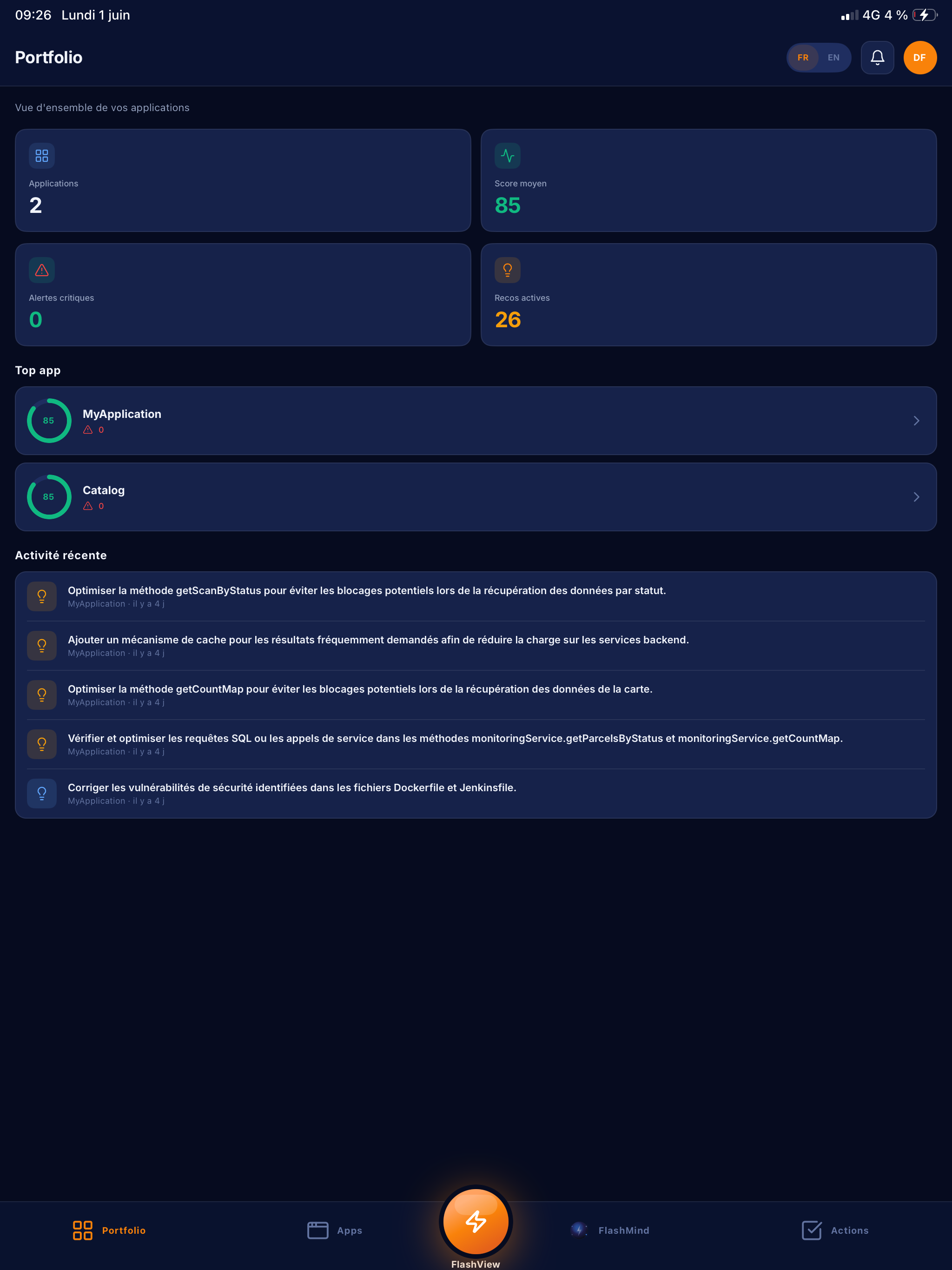 FlashOps Cockpit screenshot 8