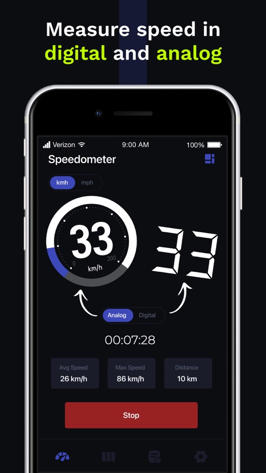 #2. Mph Tracker Speedometer Speed (iOS) 由: REVENTY TEKNOLOJI ANONIM SIRKETI