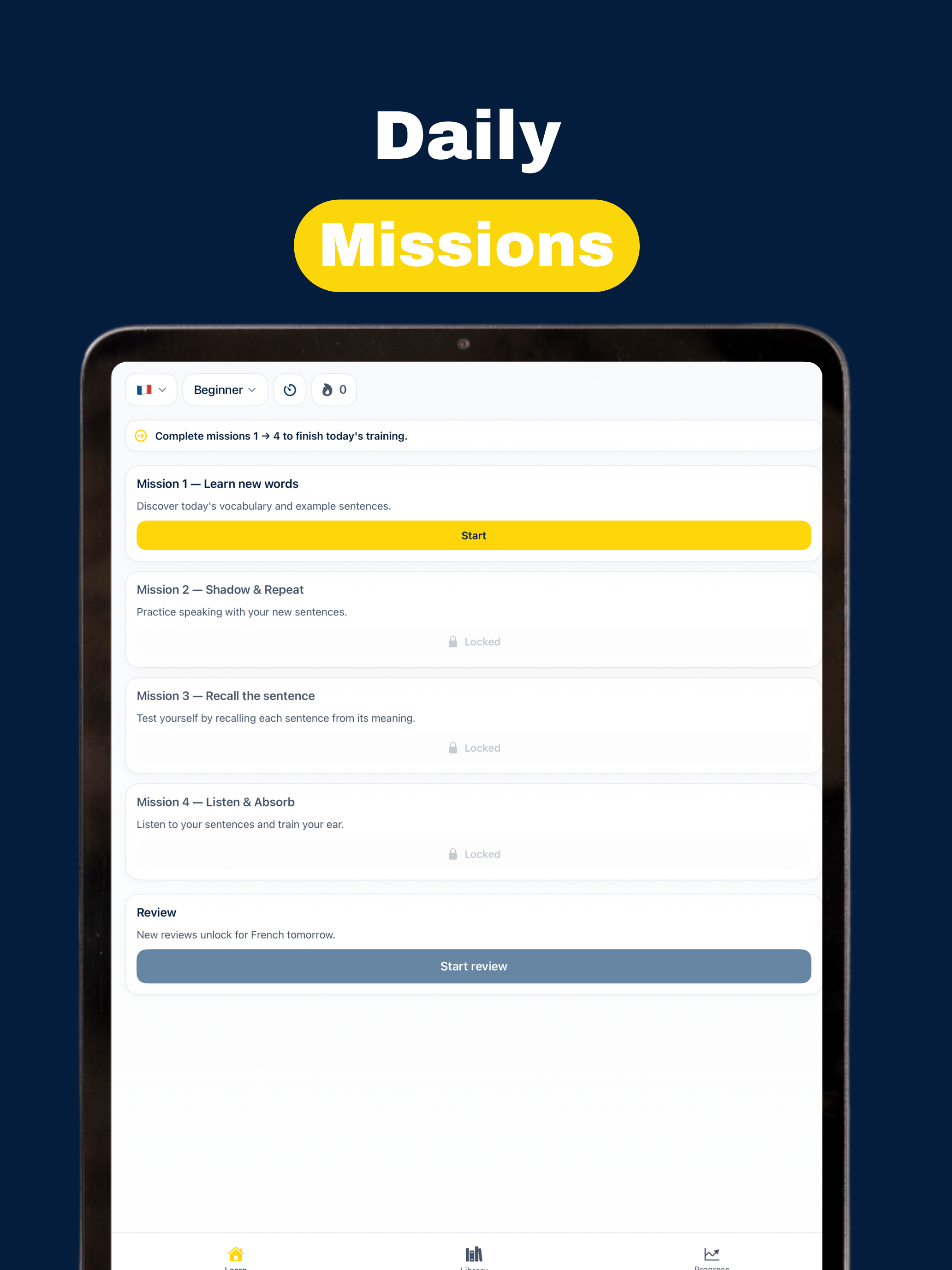 Lingozard - Learn a Language screenshot 5