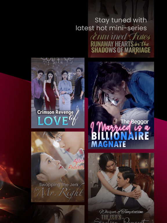 LunaShort - Short Dramas iPad screenshot 3 - Entertainment app