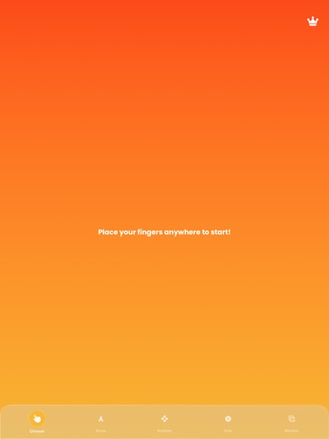 Random Picker : Chooser game iPad screenshot