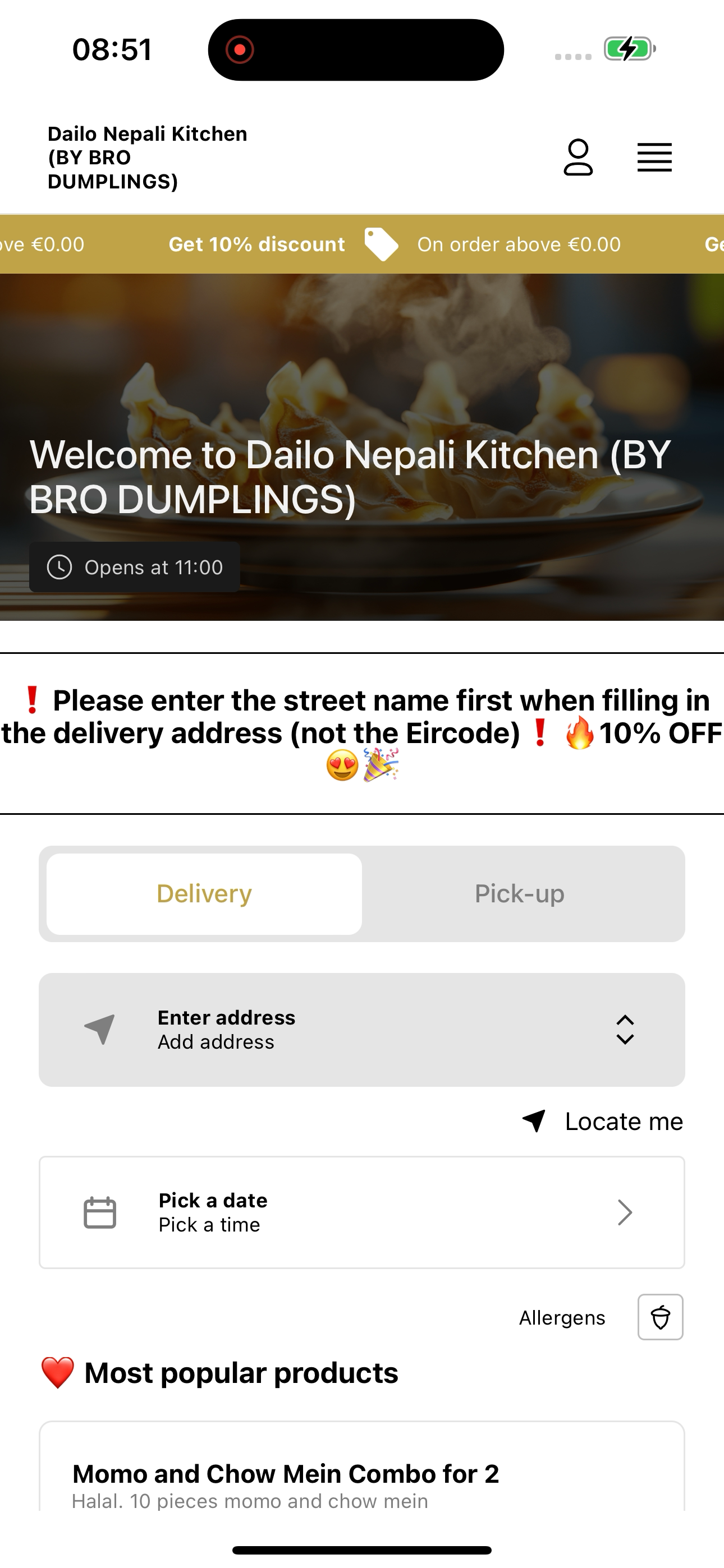 Dailo Nepali Kitchen screenshot 5
