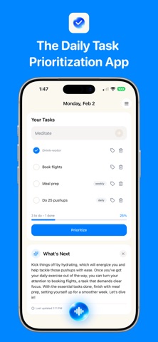 What's Next - Plan Today Screenshot 1 of 5
