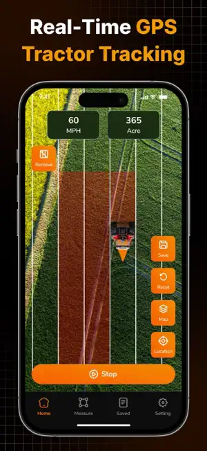Tractor GPS & Field Navigation screenshot 2
