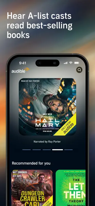 Audible: Audiobooks & Podcasts screenshot 2 of 10