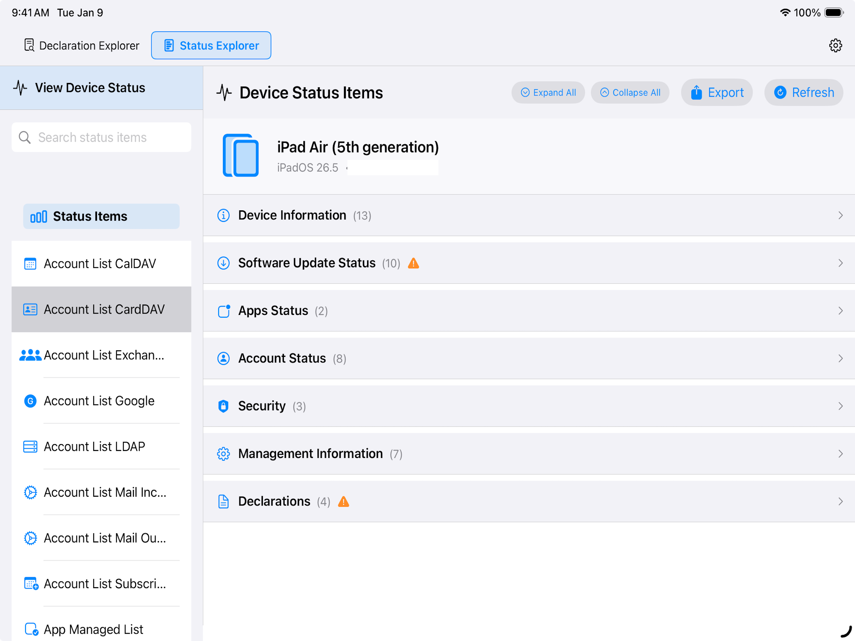 DDM Explorer screenshot 3