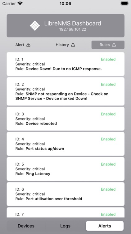 LibreNMS Dashboard screenshot-7