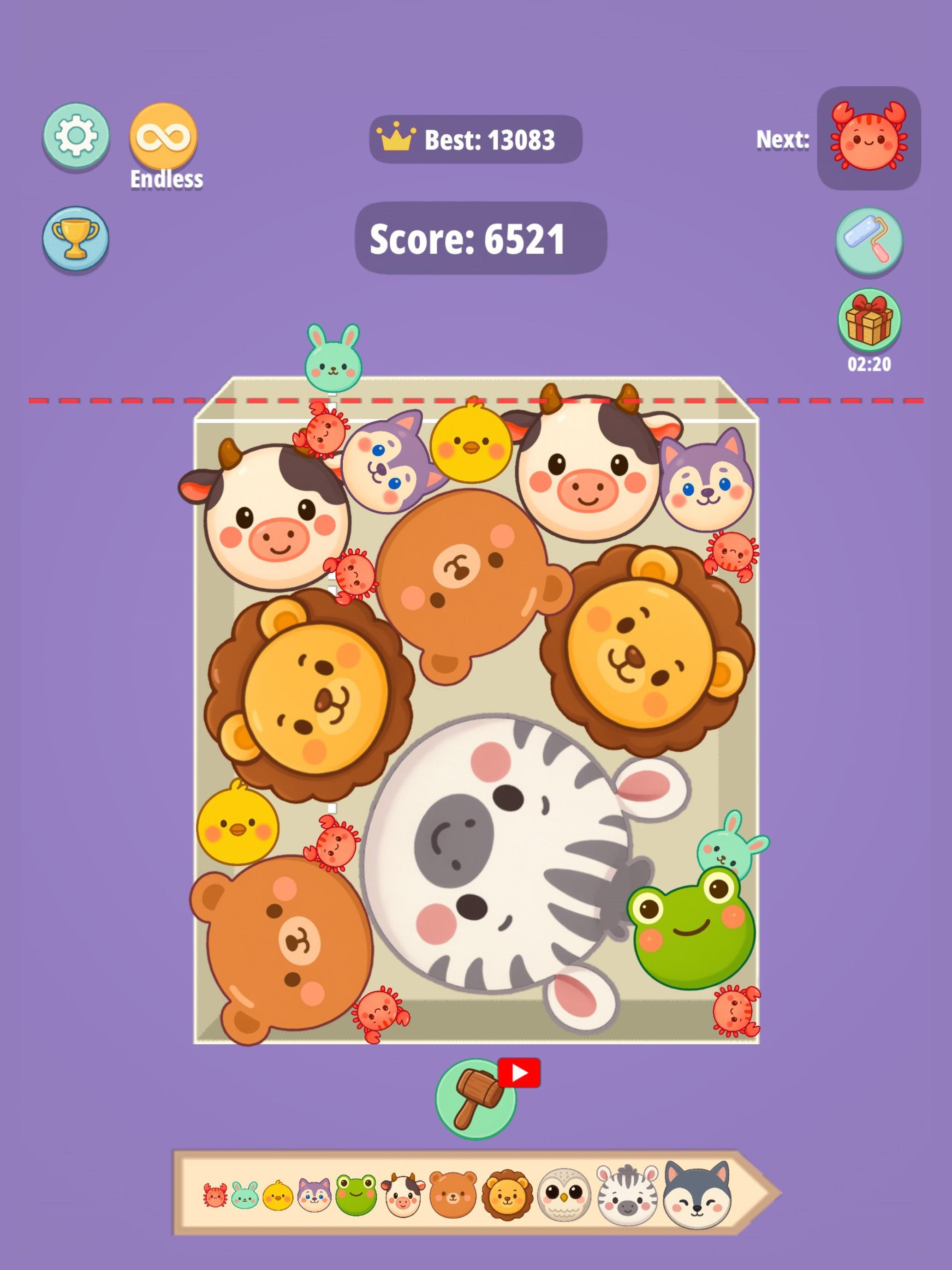 Fruit Drop Game: Merge Puzzle