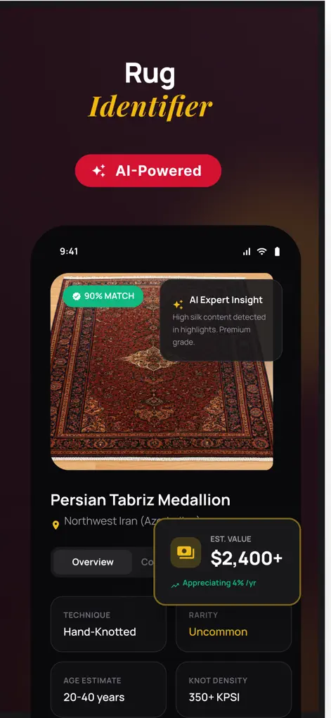 Rug Identifier - Reference App | MWM