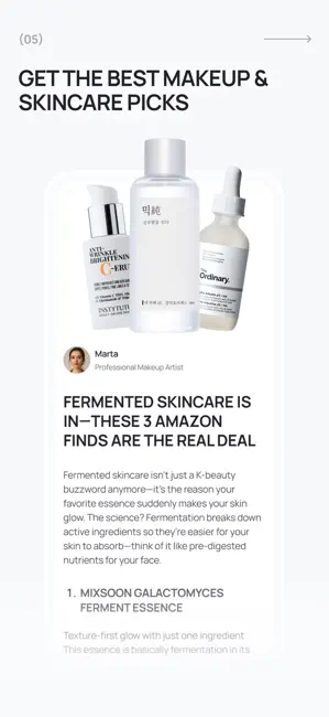 EPICA: Your Daily Beauty Guide iPhone screenshot 6