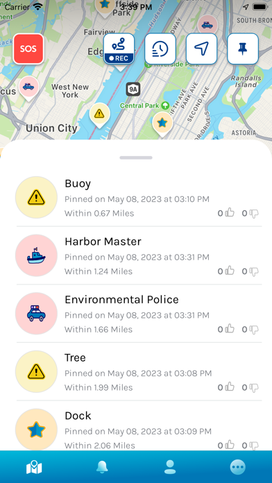 WAVZ iPhone screenshot 3 - Navigation app