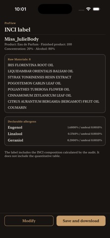 Profumer Compliance screenshot 4
