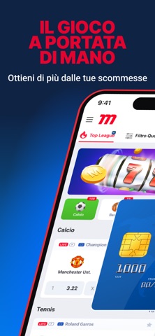 Marathonbet Scommesse Sportive iPhone screenshot 1