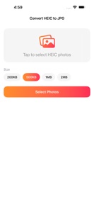 HEIC to JPG: Photo Resizer screenshot