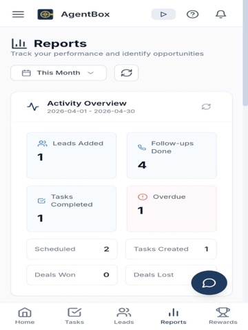 AgentBoxApp iPad screenshot