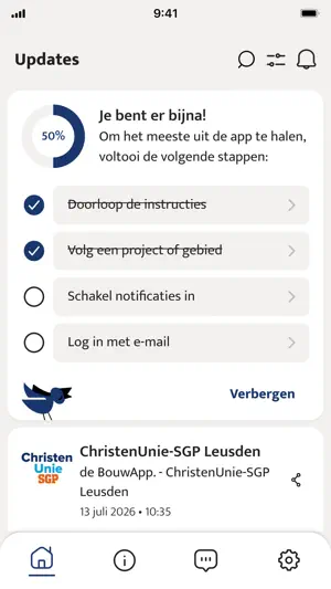 CU-SGP Leusden screenshot 1