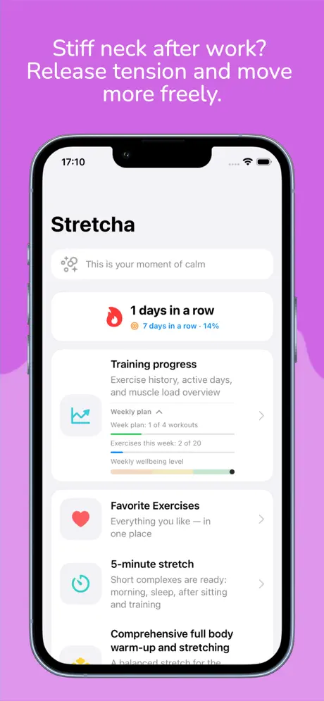 Stretcha - Stretch your muscle 放松肌肉应用截图