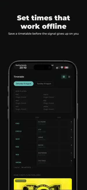 Festifeed screenshot 3