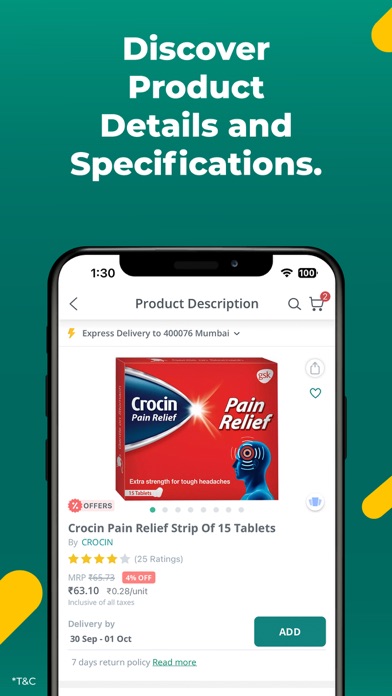 PharmEasy - Healthcare App Screenshot