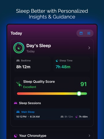 Fit Rest: Sleep & Heart Rate iPad screenshot