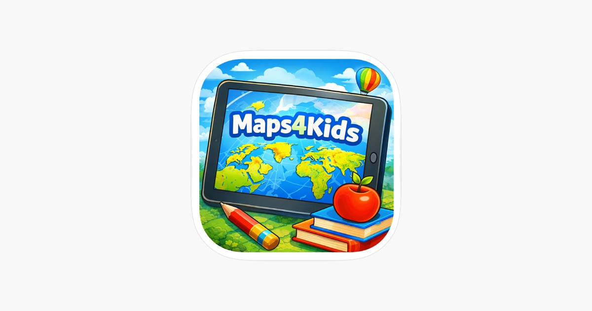 ‎Maps4Kids App - App Store