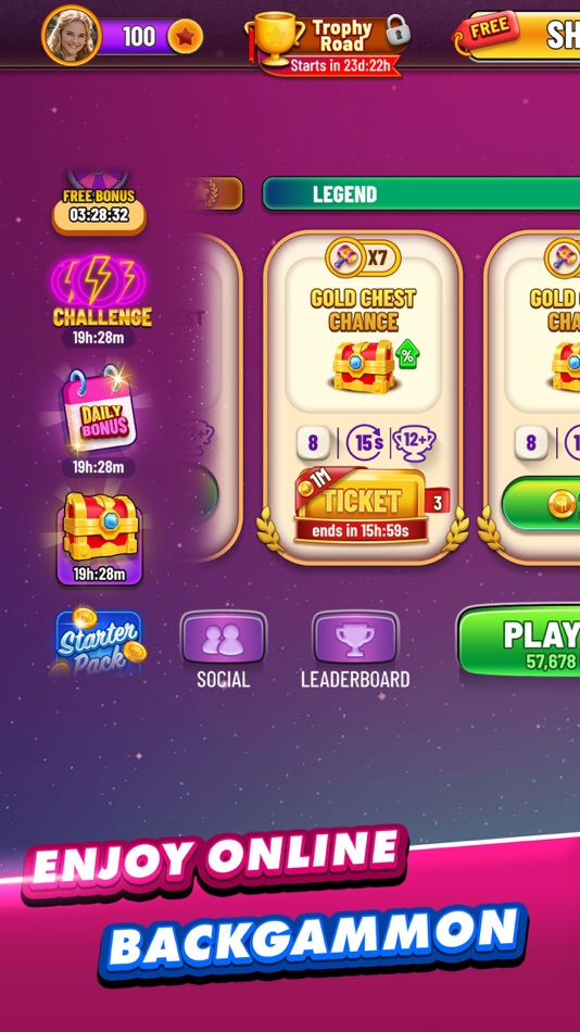 #1. Backgammon Plus - Board Games (iOS) 由: Zynga Inc.