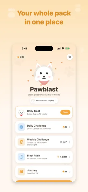 Pawblast: Dog Block Puzzle screenshot 4